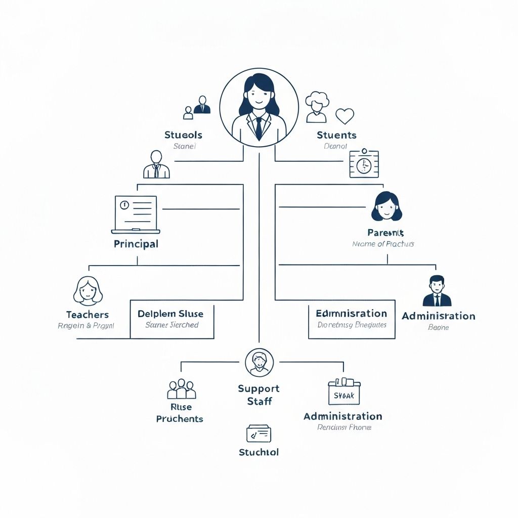 Struktur organisasi sekolah